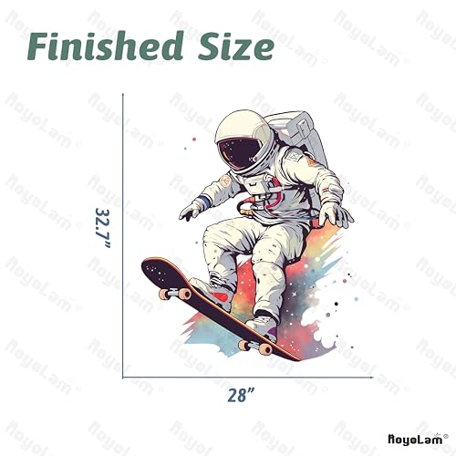 Vinilo decorativo astronauta para pared, extraíble, 60x44 cm miniatura 5