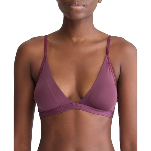 Image of Calvin Klein Form to Body Lightly Lined Triangle Bralette
