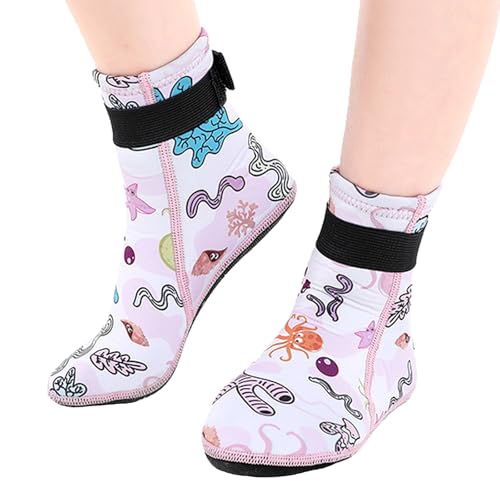 JSTHHTT Calcetines de Neopreno 3mm, 3mm Calcetines Buceo, para Surf, Natación, Playa, Navegación