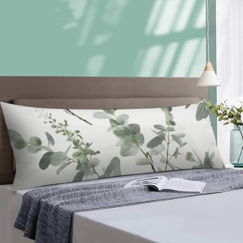 Taie d'oreiller blanche imprimée brindilles pour un sommeil doux