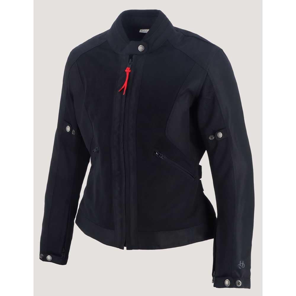 Helstons Stoner Evo Air Mesh Damska kurtka tekstylna motocyklowa, czarny, L