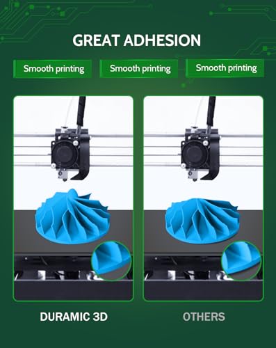 Image of DURAMIC 3D PLA Filament Basic for 3D Printer Neatly Wound Easy Printing | 3D Printing Filament 1.75mm, Dimensional Accuracy + /- 0.02 mm, Fit Most FDM 3D Printers 1KG PLA Electric Blue