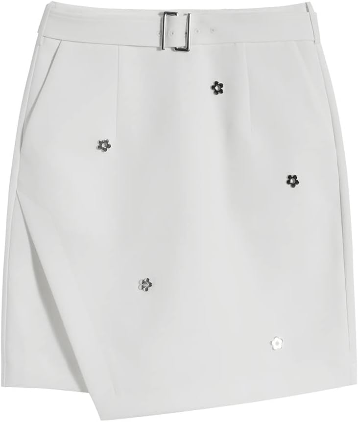 Small Flower Slim Showing Slim Pantdress Women's Shorts Wide Leg Culottes
