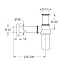 Grohe Sifon de Lavabo 1 1/4" Ref. 28920000