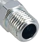 Air Line Hose Fitting Connector Male Quick Release 1/4 inch Male Thread 10pk - Image 6