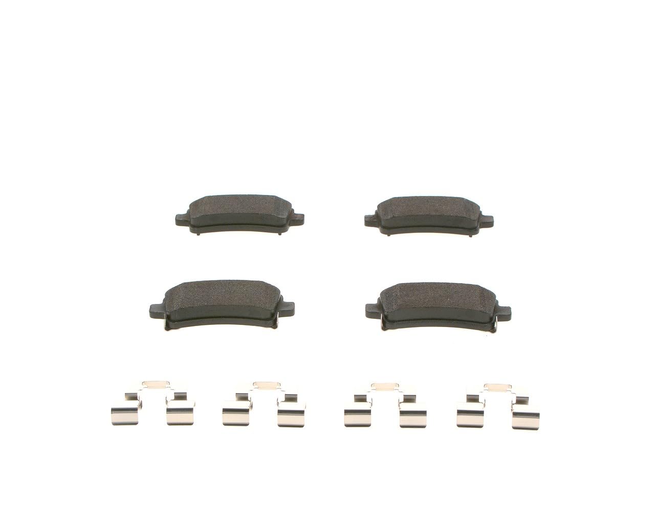 Bosch BP1190 Plaquettes de frein - Essieu arrière - certification ECE-R90 - 1 jeu de 4 plaquettes
