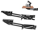CIRONBOW Kitchen Cabinet Mixer Lift with Soft Close Locking Mechanism for Cabinet Heavy Duty Kitchen Appliance storage lifting system,Max load 40lb