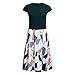 COZOCO Vestido para Mujer Casual Verano Mujer Mujer Verano Vestido Playa Mujer...