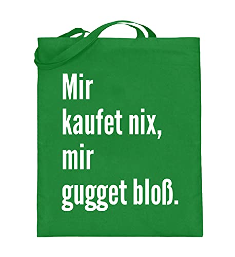 Sachet en toile de jute vert clair 38x42cm grand format avec anses longues pour sac