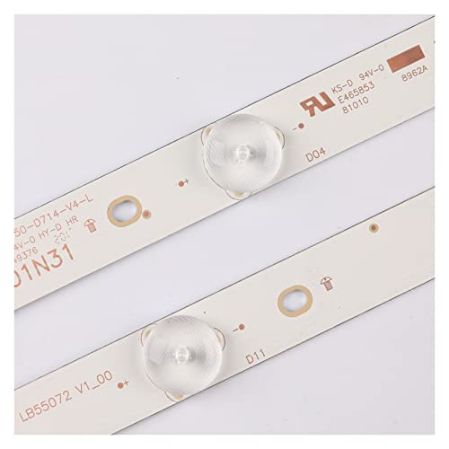 HASGTFM LED Bakgrundsbelysning för Philips TV-modeller 55PUS & LB55072
