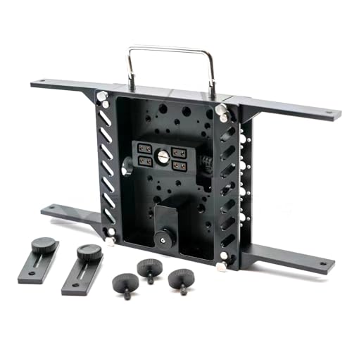 Plaque de batterie V-Mount pour support moniteur vidéo et émetteur sans fil