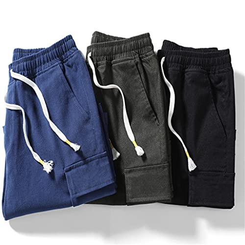 Short homme multi-poche avec taille élastique ample été - 4