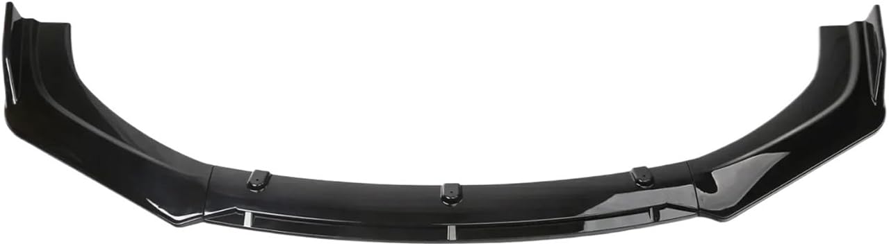 Compatible with Renault Megane 4 2016-2022 Car Front Bumper Lip Splitter Body Kit Chin Spoiler Anti Scratch Diffuser TrimGlossy Black