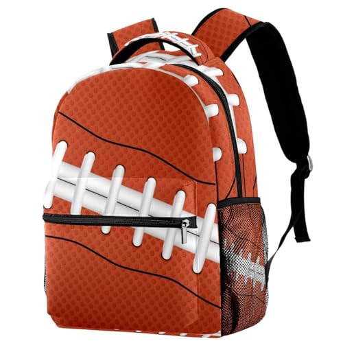 Sac de voyage décontracté et scolaire 40cm motif football américain