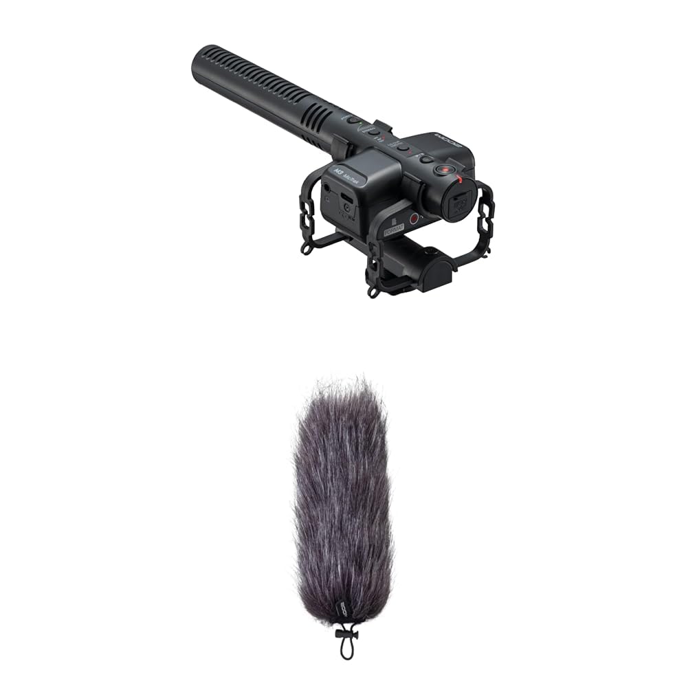 Amazon.co.jp: 【セット買い】ZOOM M3 ショットガンマイク&ヘアリー