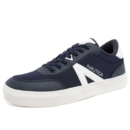 Image of Nautica Men's Casual Shoe, Classic Lace-Up Low Top Loafer, Fashion Sneaker - in Medium & Wide Width Sizes
