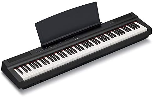 Yamaha NP125B Keyboard, 88 Przycisków, Czarny