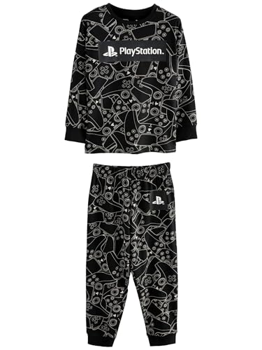 NEXT Niños Pijama de Manga Larga Black/White PlayStation 4 Años