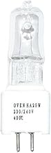 NCC-Licht JCD Halogen Backofenlampe 25W GZ5,3 400° 230V klar Oven HA SIL