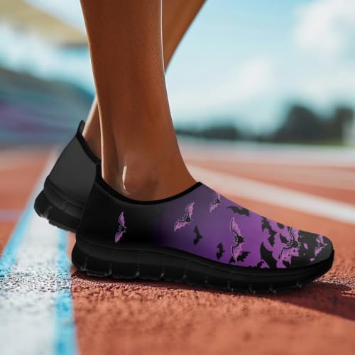 Image of Womens Slip On Walking Shoes Non Slip Loafer Breathable Holiday Travel Shoe Lightweight Casual Low Top Sneakers SizeUS 5.5-11.5