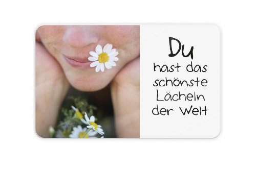Frühstücksbrettchen "Du hast das schönste Lächeln der Welt" Cover