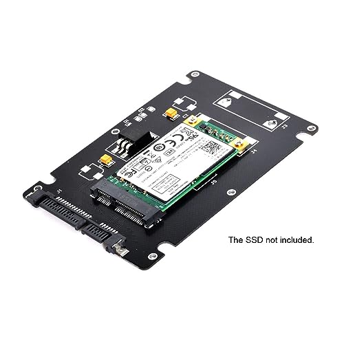 Adaptador xiwai mSATA SSD a SATA 2.5" miniatura 6