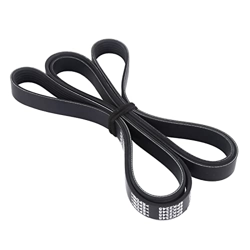 Image of MOCA 6PK2345 EPDM Serpentine Belt Fit for Cadillac Escalade EXT ESV 6.0L & 03-15 for Chevrolet Express 2500 6.0L & for Ford Crown Victoria 4.6L - ONLY Fits for Chevrolet w / 105 Amp Alternator