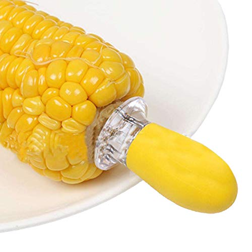 Jogo Com 4 Garfos Para Espiga De Milho Suporte Para Segurar