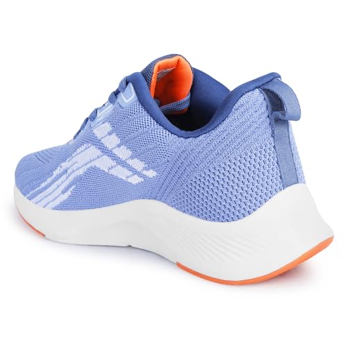 Image of Lancer Mens FLASH-10RBL-ORG Blue Running Shoe, 8