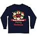 lepni.me Camiseta para niños con texto en inglés "Merry Christmas in Quarantine" 2021 Stay at Home Together for Christmas Holidays