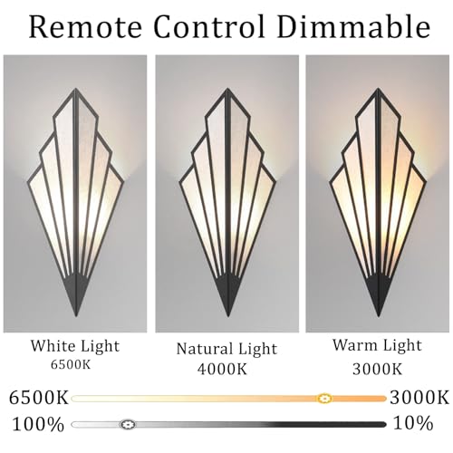 Lámpara de pared LED interior regulable dorada moderna para iluminación de escaleras 3