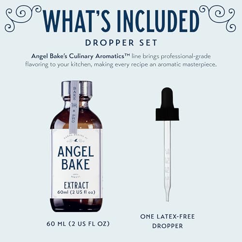 Pure Bulgarian Lavender Extract for Baking & Mixology - 100 Servings Culinary Grade Lavender Essence and Flavoring - Kosher, Keto Friendly, Vegan, Gluten-Free for Beverages & Recipes (2 Oz Extract with Latex-Free Dropper)
