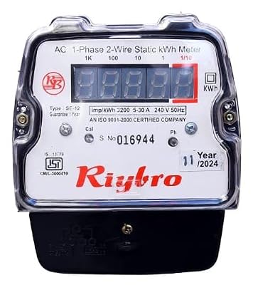 WINGWON Power India Meters SF-EC1 Single Phase Electronic LED sub meter Watt-Hour Meter no 3