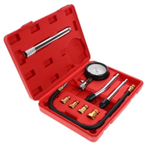 Alipis 1 Ensemble Kit Testeur de Compression Cylindre pour Voitures et Manomètre de Pression Multifonctionnel pour Réparations et Entretien Durable