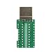 Oiyagai Conector adaptador HDMI macho para soldadura a terminal de cableado