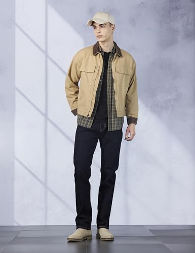 Image of Levi's Men's Straight Fit Mid Rise Jeans