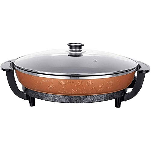 MMPY Simple and Stylish Integrated Design, Increasing The Cooling Chassis, Non-Stick Pot, Easy To Clean Multi-Function Barbecue Hot Pot
