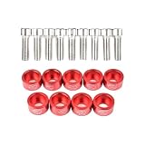 8mm 9pcs JDM Aluminum Washers And Bolt For Air Inlet Manifold Engine