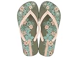 IPANEMA Classic Happy XII FEM Ipanema Classica Happy XII Fem, Tongs pour femme, Vert/beige, 35/36 EU