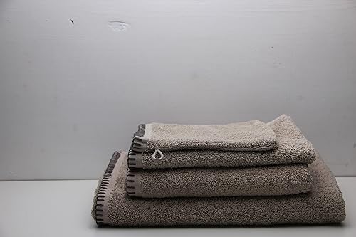 SUD ÉTOFFE Grand Hotel Shower Towel - Colour - Natural, Size - 70 x 140 cm, 70X140