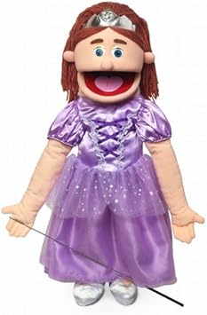 Princesa, Peach Girl, cuerpo completo, marioneta estilo ventriloquista, 65 cm