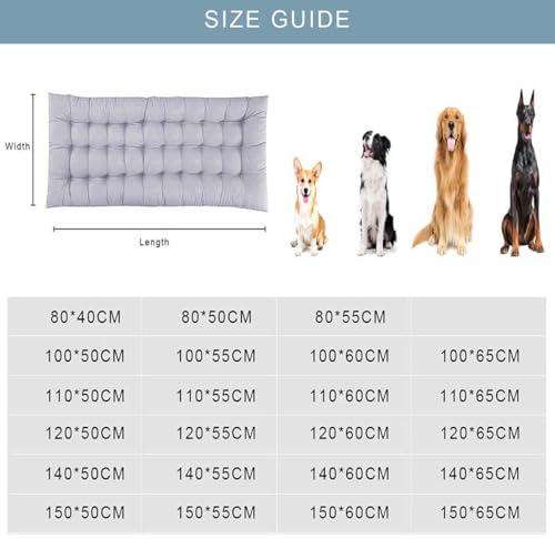 Lit apaisant pour chien anti-anxiété et lavable 110 cm - 8