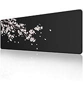 Amazon.com: ETZ Japanese Plum Blossoms Black Mouse Pad (31.5