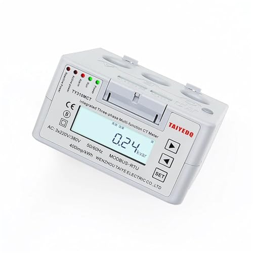 Compteur triphasé 200A sur rail format multifonctionnel - 4