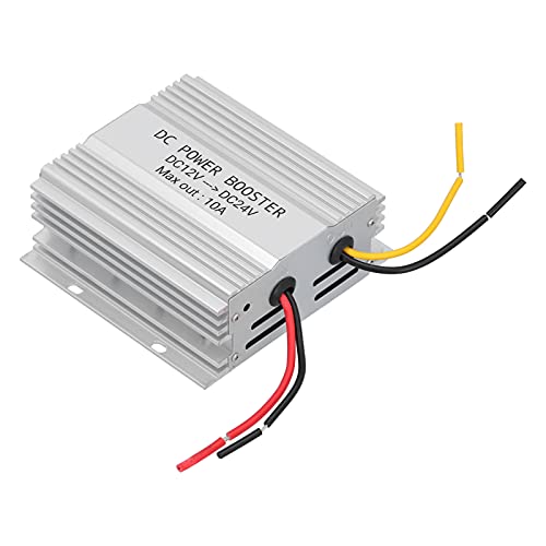 RASTKY Convertidor de Potencia - de 12 V a 24 V de Alto Rendimiento con Excelente Disipación de Calor para Estéreos de Automóvil y Televisores LCD con Fuente de Alimentación de 24