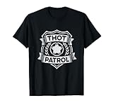 Thot Patrol Funny Internet Thot Be Gone Meme Badge T-Shirt