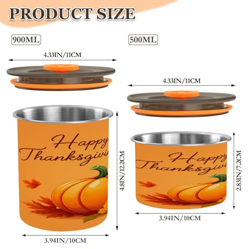 Contenedor Hermético De Acero Inoxidable Para Café 17oz miniatura 2