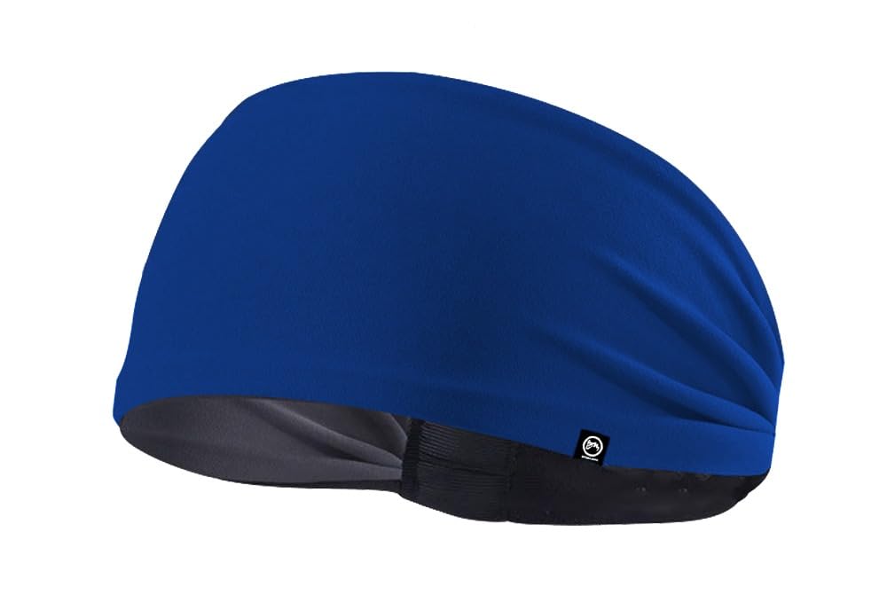 Lightweight Reversible Headband Workout Sweatbands for Men & Women | Gym Equipment | Running, Yoga, Cycling, Tennis, Cricket, Badminton | Sports Unisex Hair Band