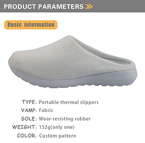 GIFTPUZZ Unisex Garden Shoes Sneakers Backless Casual Slippers Sandals Summer Anti-Slip Beach Clogs3