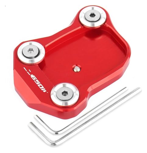 para CB650F CB 650 F 2017 2018 Accesorios para Motocicletas Placa De Soporte Extensión Pata Cabra Ampliador De Caballete Lateral para Motocicletas Almohadilla De Soporte para Motocicleta